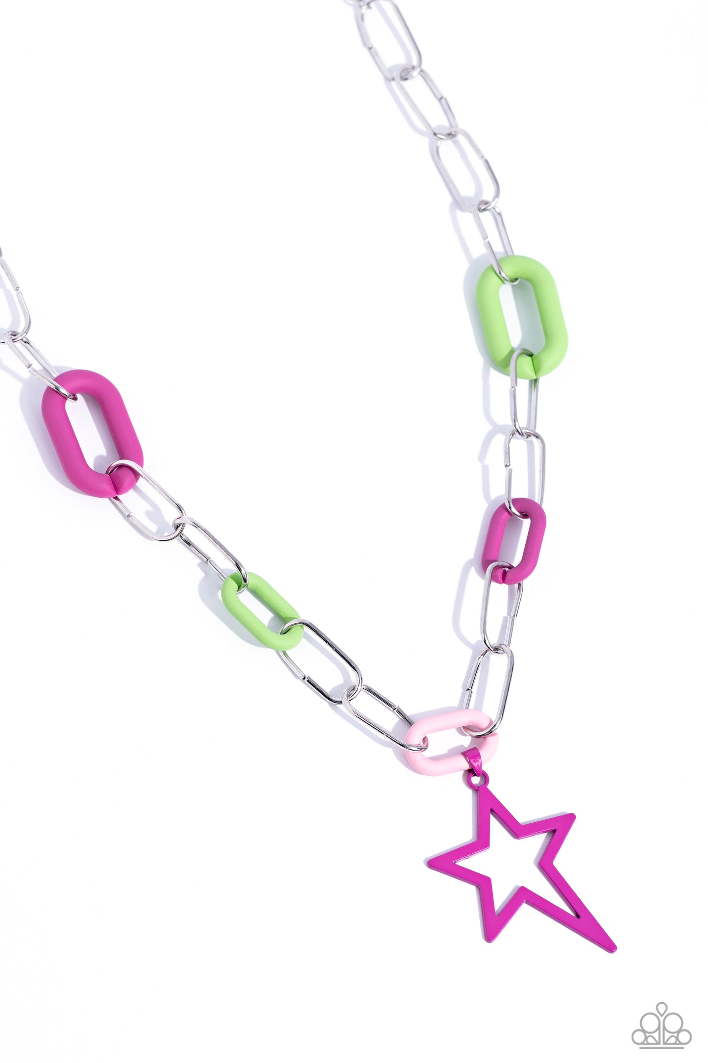 Stargazing Show - Pink Necklace