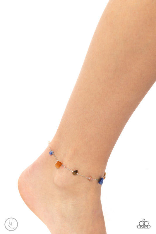 Gemstone Grace - Multi Anklet