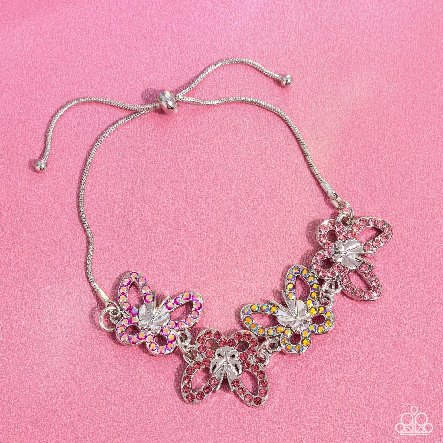 Butterfly Belonging - Pink Bracelet