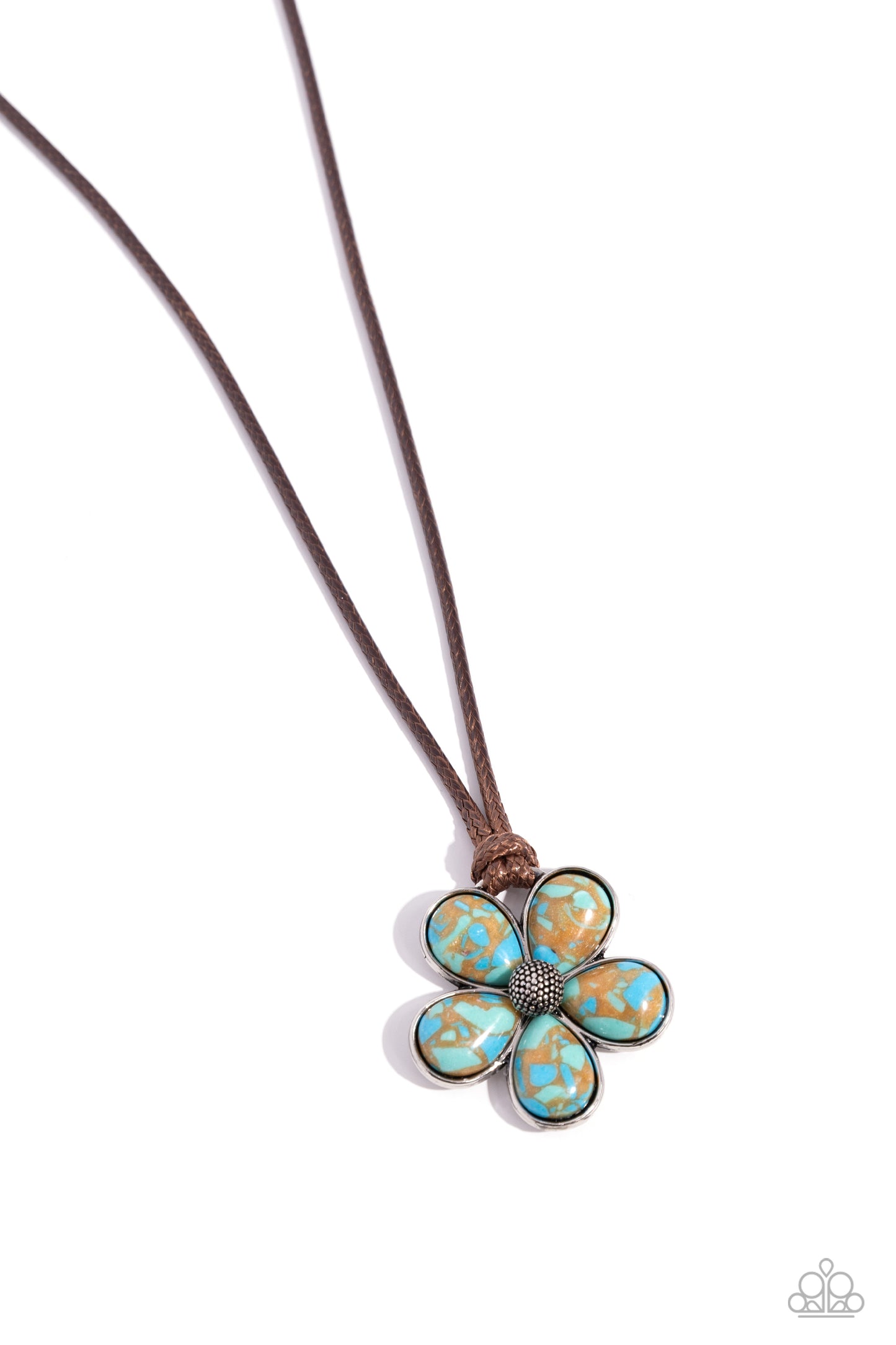 Budding Badlands - Brown Necklace