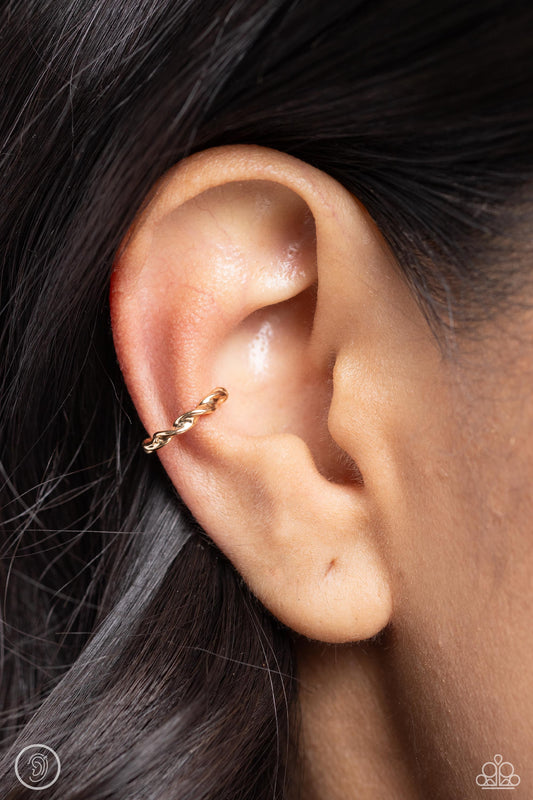 Hey, Hot CUFF! Gold Cuff Earring