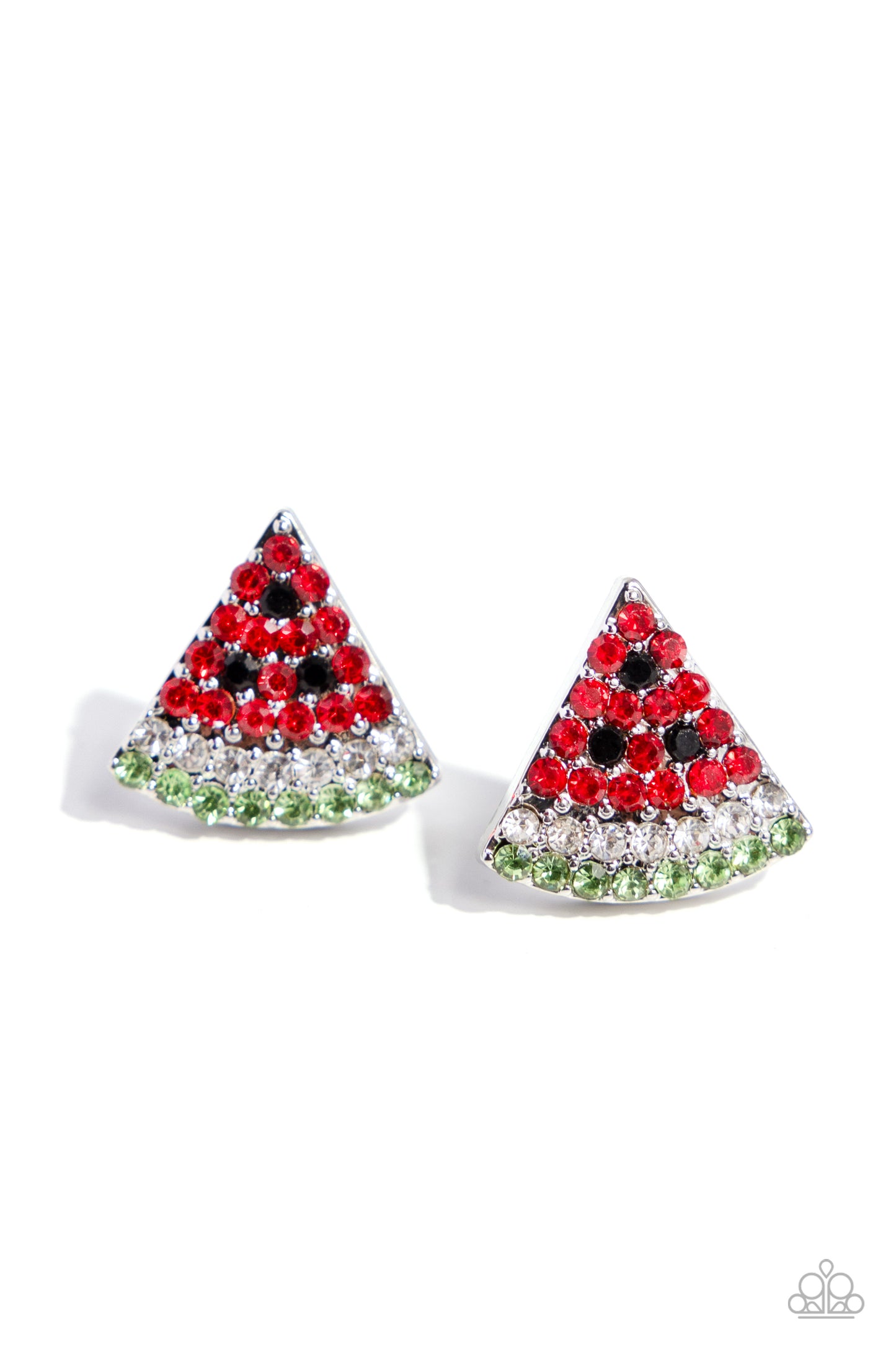 Watermelon Slice - Red Earring