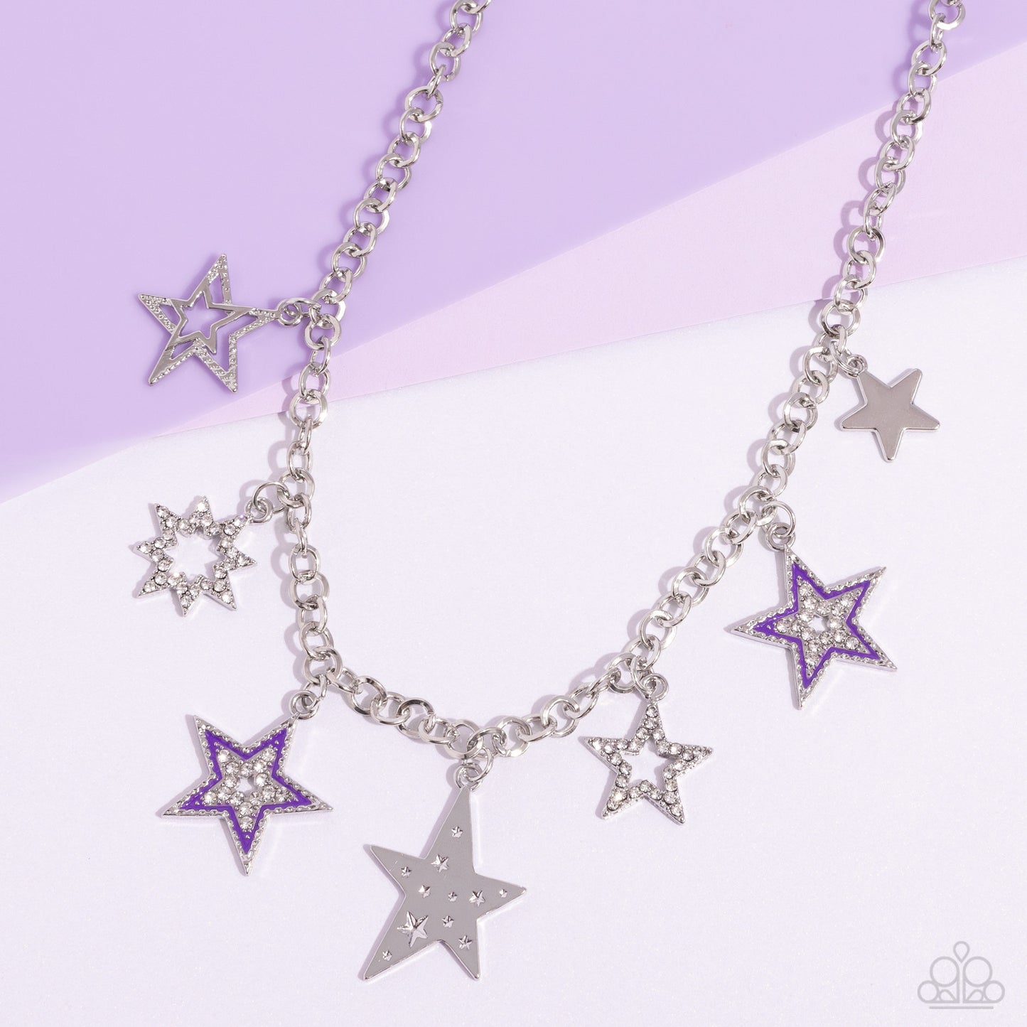 Starstruck Sentiment - Purple Necklace