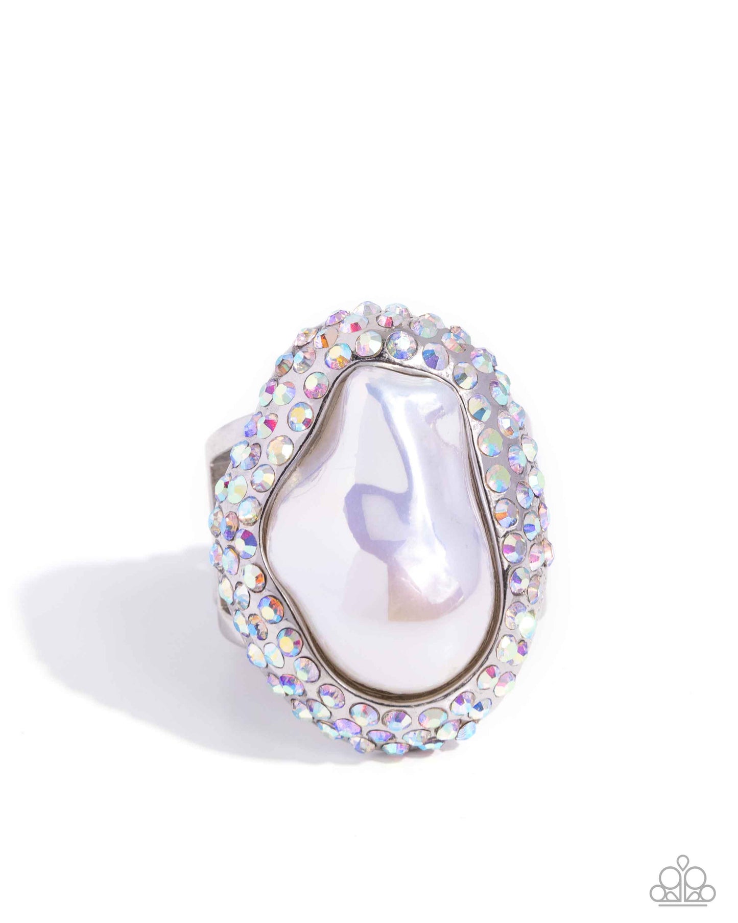 Opulent Ocean - White Ring - Exclusive Empower Me Pink 2024