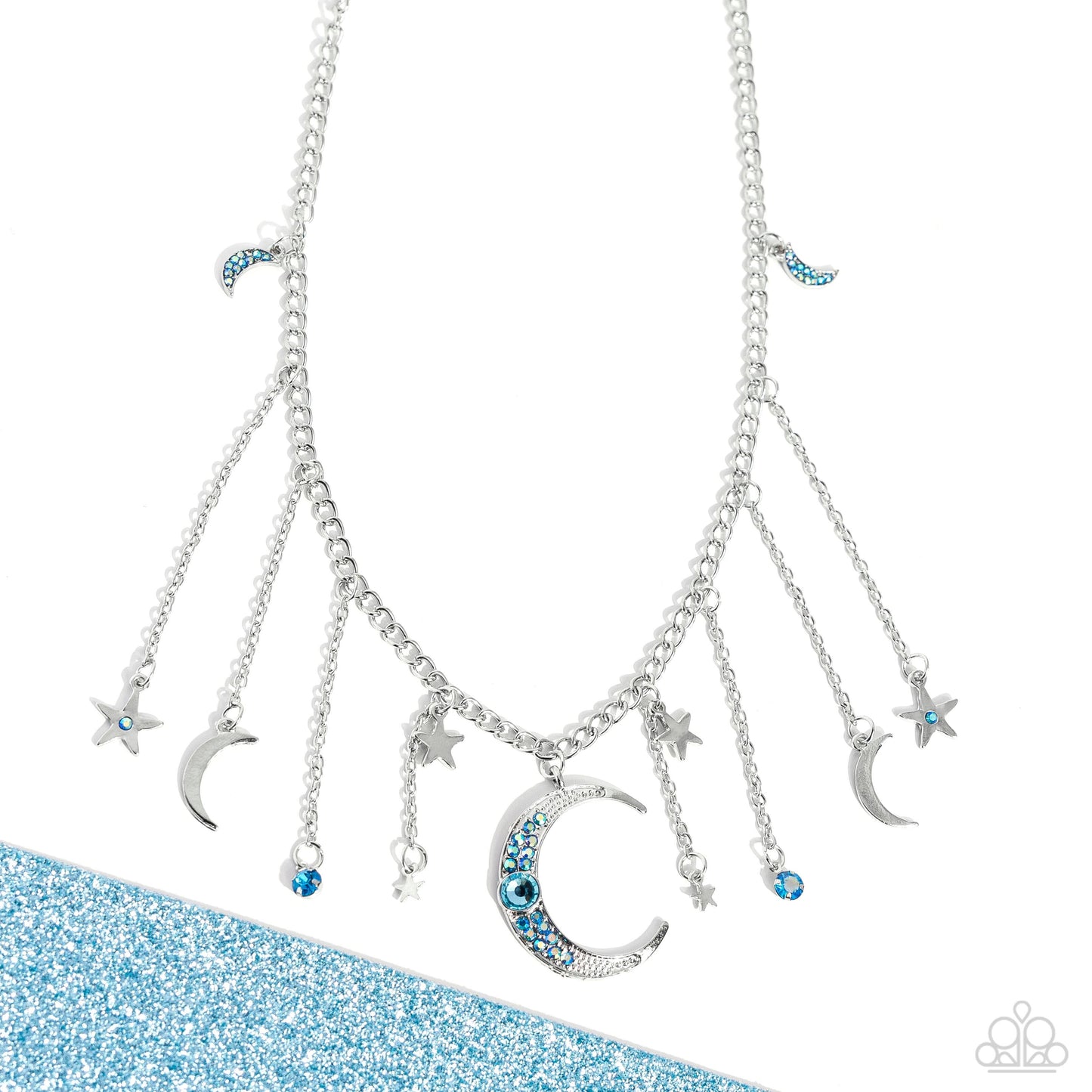 Stellar Selection - Blue Necklace - Empower Me Pink Exclusive 2024