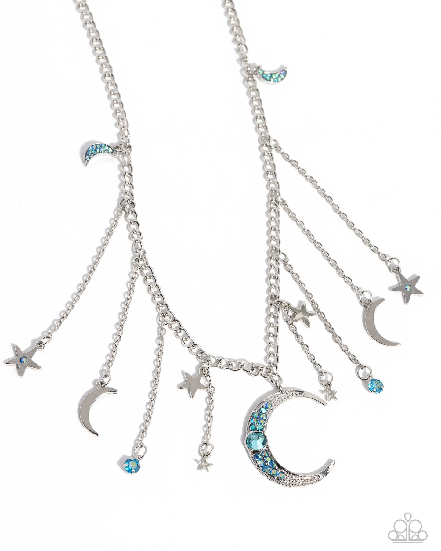 Stellar Selection - Blue Necklace - Empower Me Pink Exclusive 2024