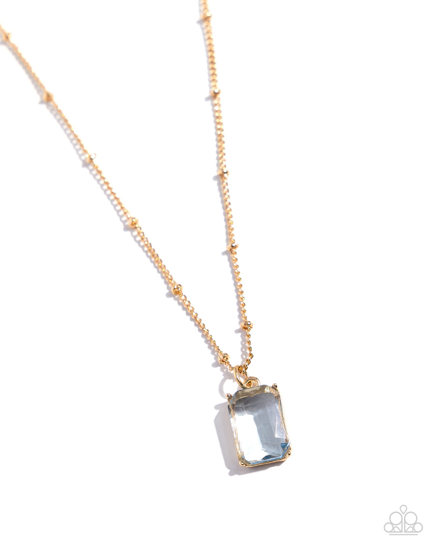 Suave Simplicity - Blue Necklace