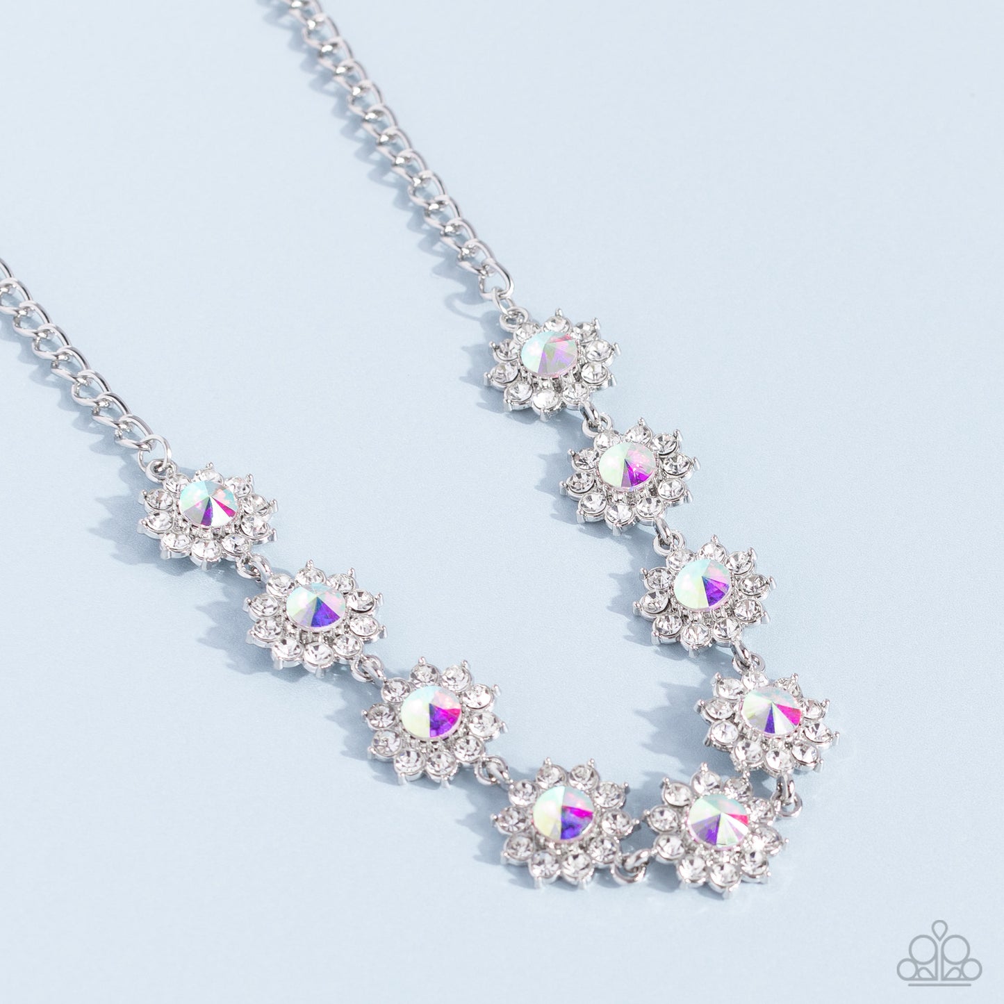 Blooming Brilliance - Multi Necklace - January 2023 Life of the Party Exclusive