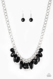 Treasure Shore - Black Necklace